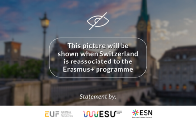 Statement of ESN, ESU and EUF to the re-start of the negotiations between EU and Switzerland