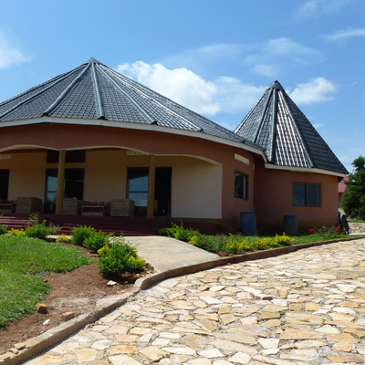 The front of the café